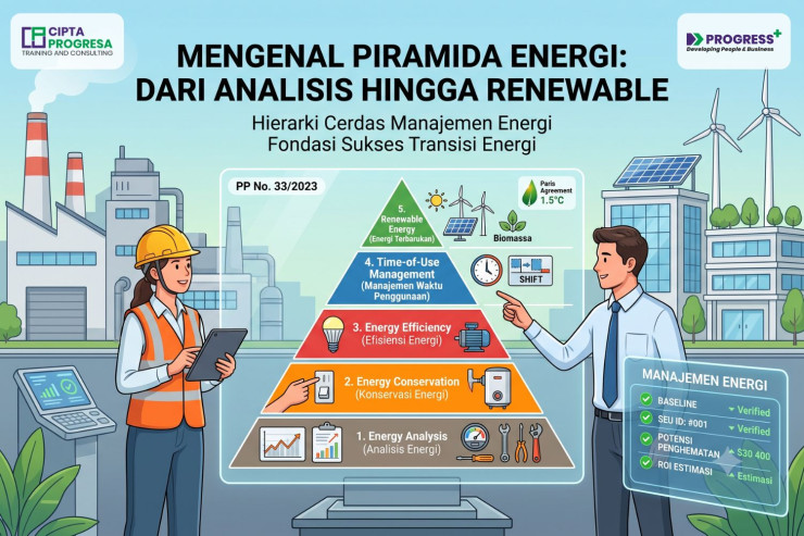 Piramida Energi: Panduan Konservasi Energi Sebelum ke EBT