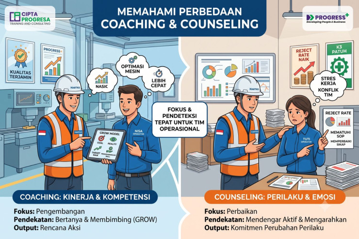 Coaching vs Counseling: Kapan Pemimpin Harus Menggunakannya?